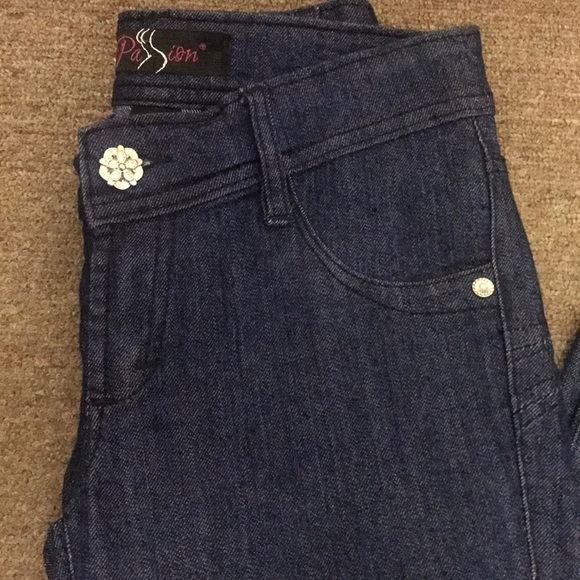 Passion Size 5 Body Sculpting Dark Denim Jeans. New With Tags - Picture 4 of 5